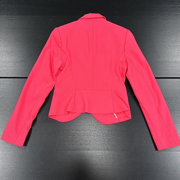 Express Hot Pink Cropped Blazer - 0 - Picture 5 of 15